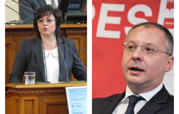 Нинова загуби играта на инат, Станишев влезе в пренаредената листа